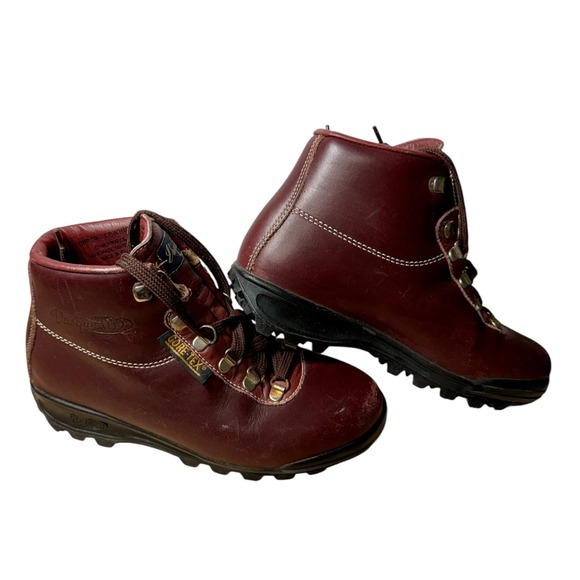 Vasque Shoes - Vintage Vasque‎ Leather Skywalk Sundowner Goretex Hiking Boots 7536 5.5 Women's